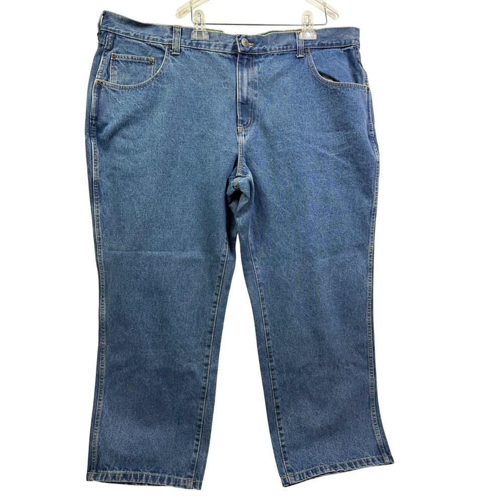 RED HEAD BRAND CO. Mens Relaxed Fit Jeans‎ 48x30 Stone Wash Blue Denim